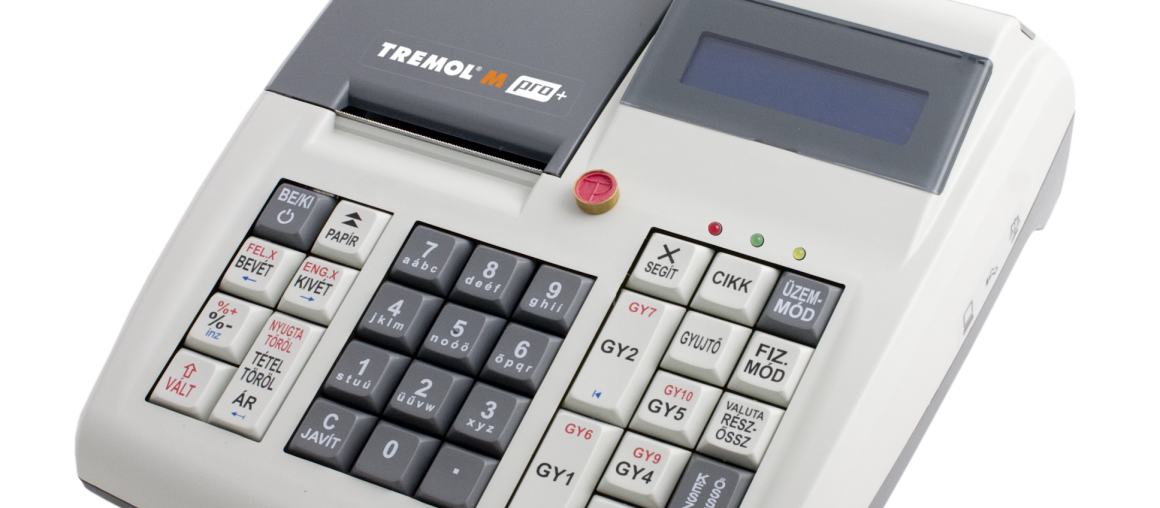 Tremol M Pro+  használt online pénztárgép